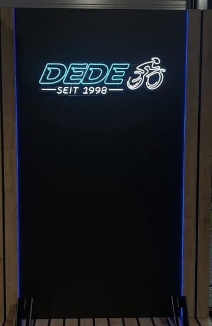 DEDE bisiklet LED neon