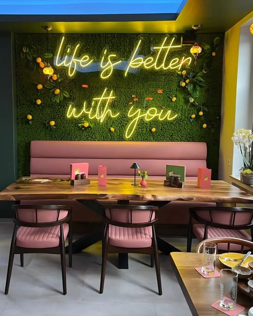 Limon LED neon uygulaması